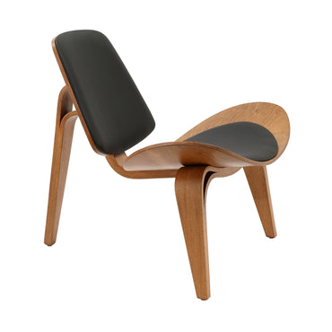 Shell Armchair Black