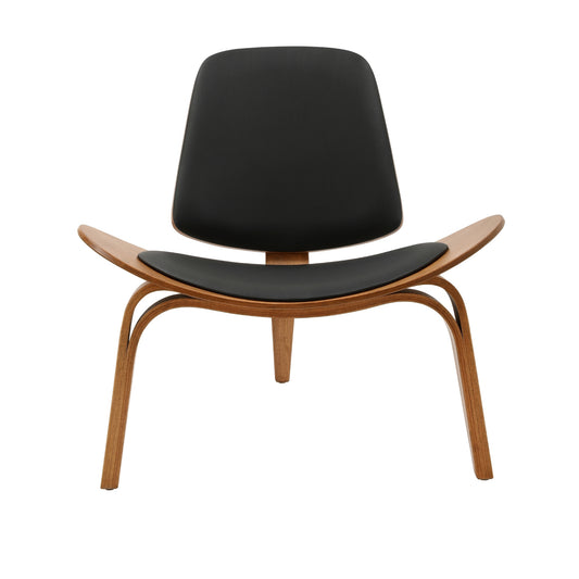 Shell Armchair Black