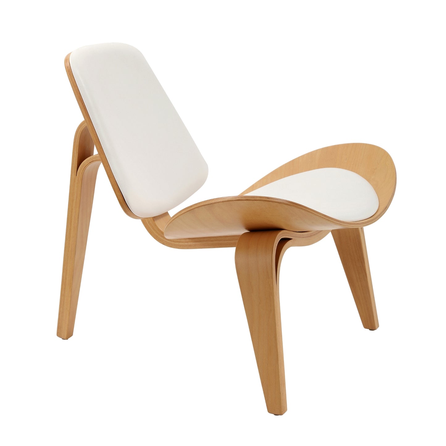 Shell Armchair White