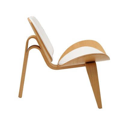 Shell Armchair White