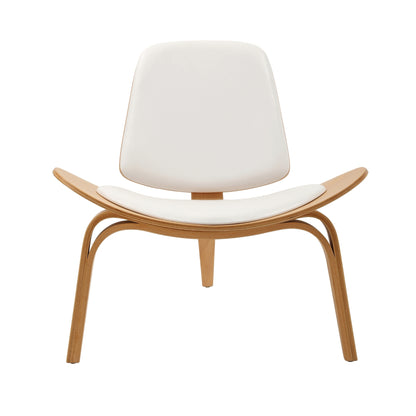 Shell Armchair White