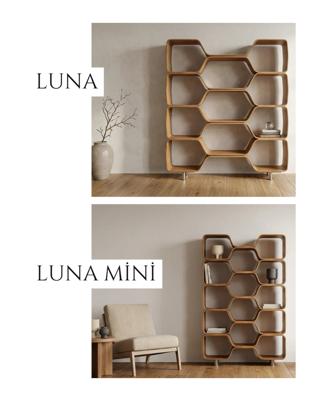 Luna Mini Kitaplık